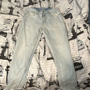 Old Navy mens straight fit jeans light wash